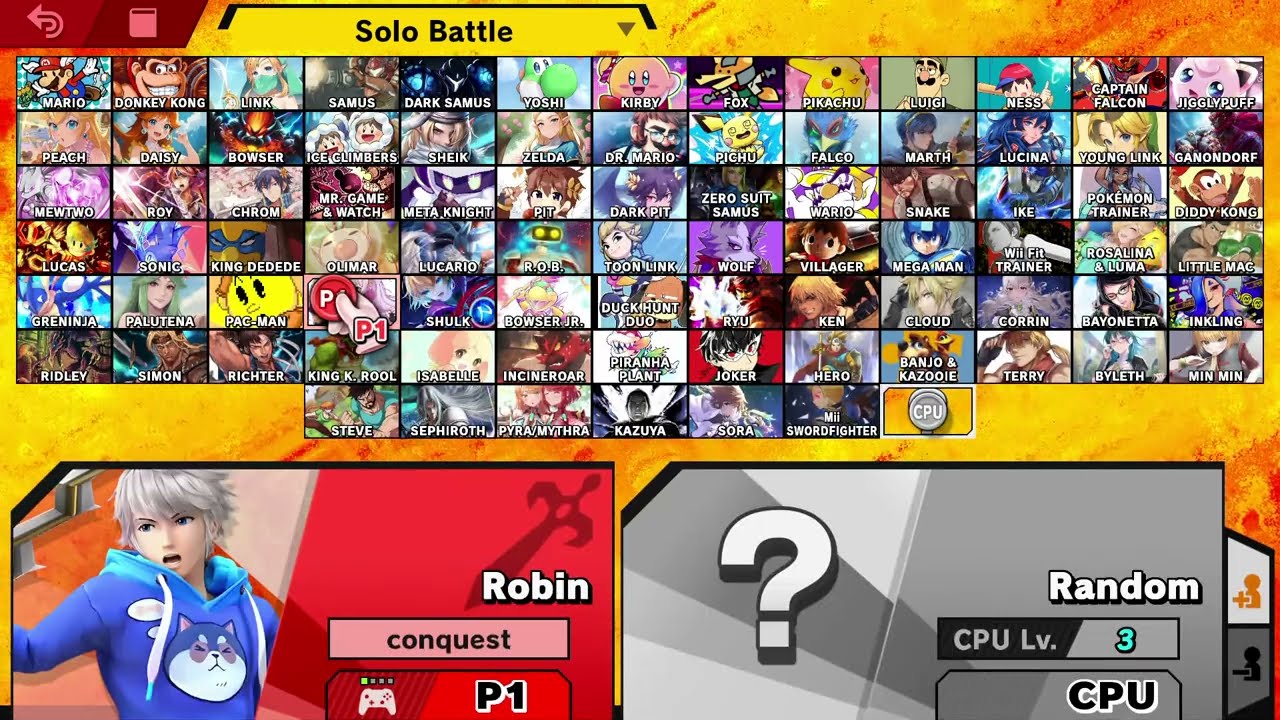 SSBU mods - PanicPack Autumn 2024 - All skins showcase