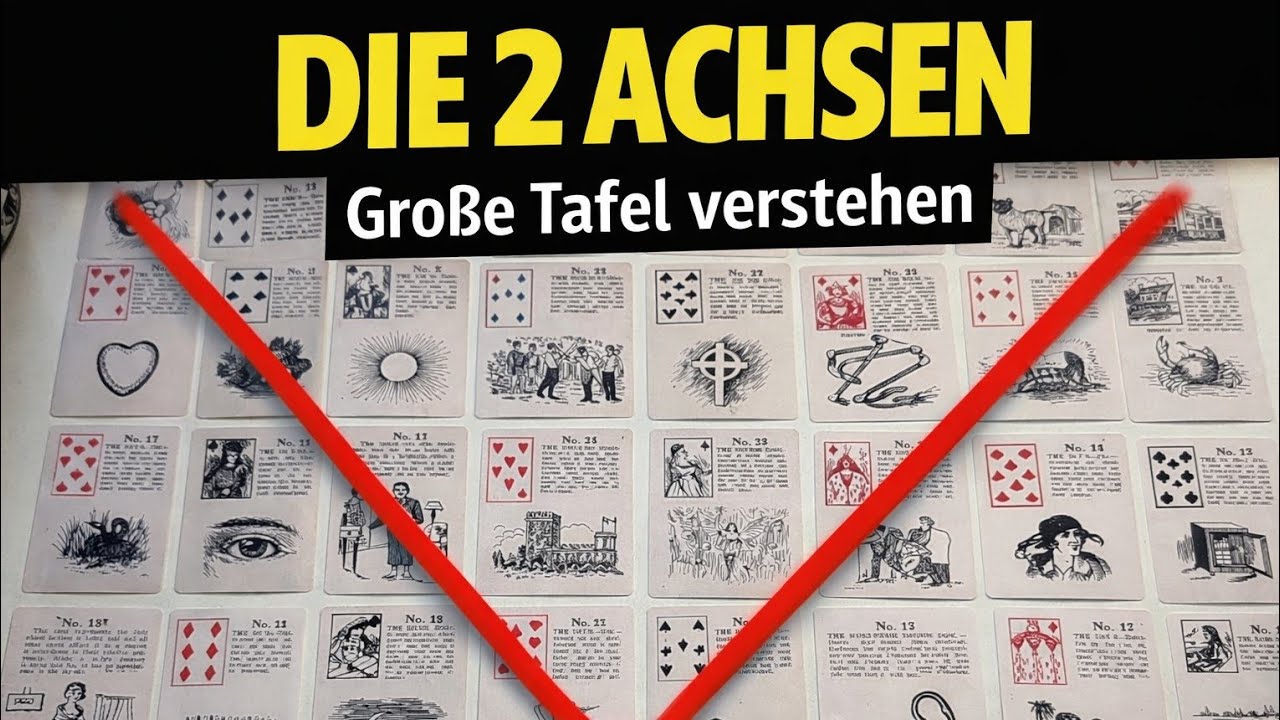  Die zwei Achsen der Großen Tafel (8x4) – Das übersehen die meisten Kartenleger