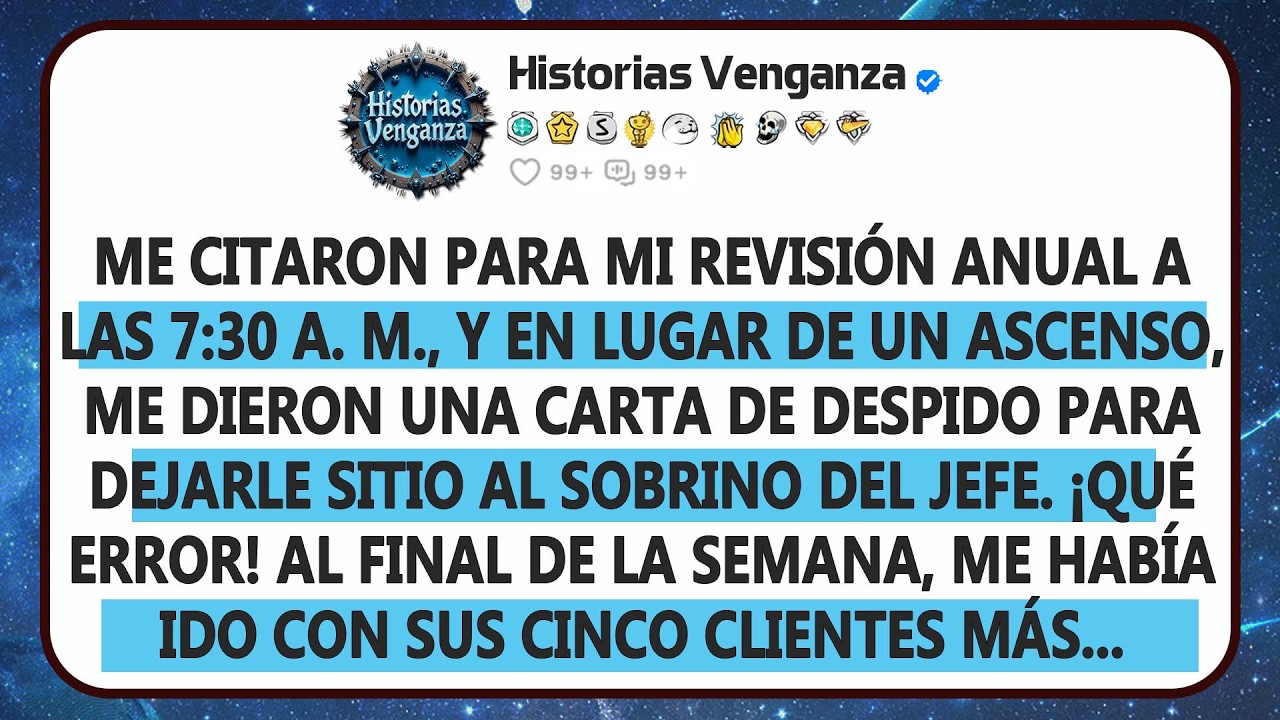 Me Reemplazaron Por El Sobrino De Mi Jefe, Así Que Me Fui Con Cinco Clientes Que Valían $30 Millones