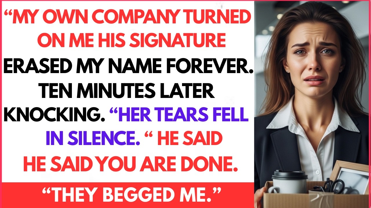 I Was Fired By My Own Company And Humiliated💔But…Ten Minutes Later…The Chairman Knocked🚪😨…