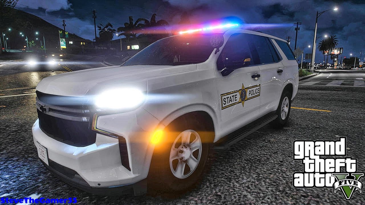 GTA 5  Mod Highway Patrol| Illinois| GTA 5 Lspdfr Mod| 4K