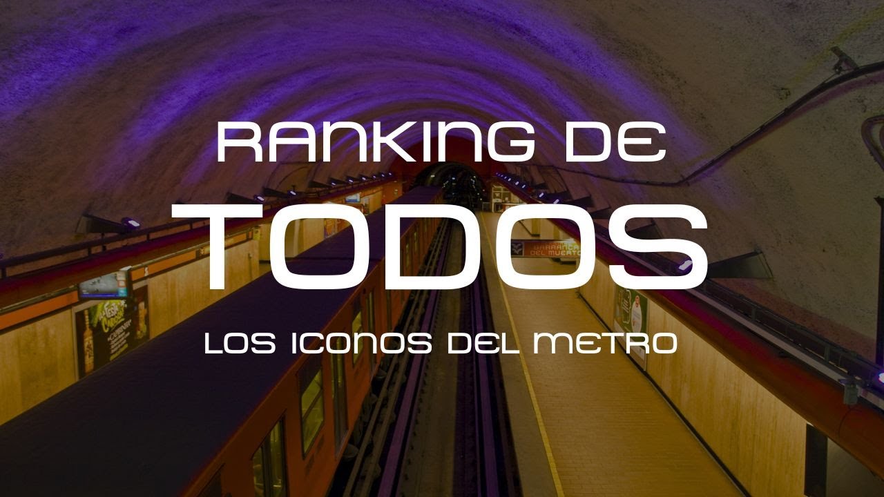 RANKEANDO TODOS los íconos del Metro CDMX🚇🔥