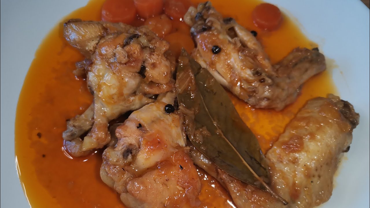 POLLO EN ESCABECHE, FÁCIL Y RIQUÍSIMO 😋
