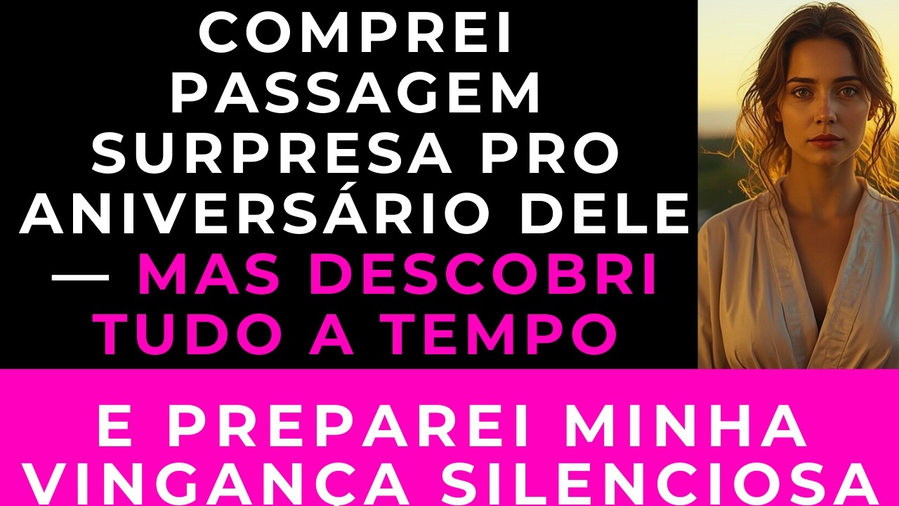 Comprei Passagem Surpresa Pro Aniversário Dele. Descobri Que Ele Já Tinha Viagem Marcada Com Ela.