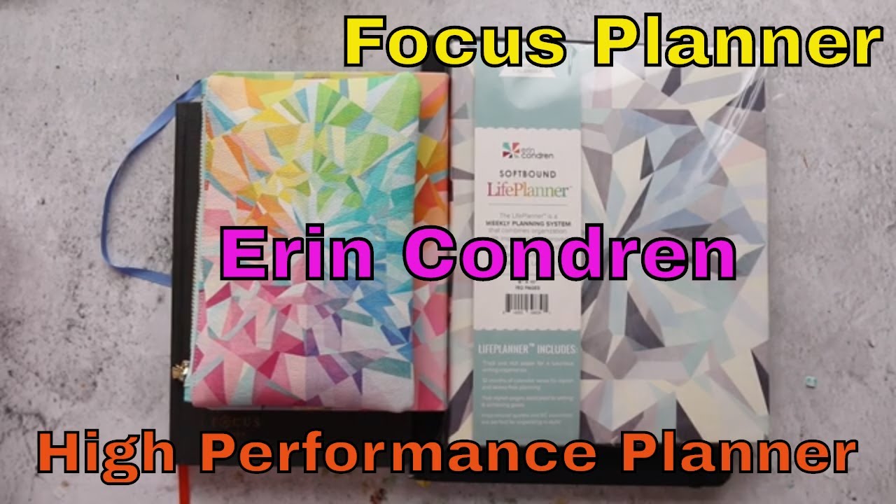 My TOP 3 PLANNERS for 2020| Erin condren| High-Performance planner| Focus planner| ECP GIVEAWAY😱🎉