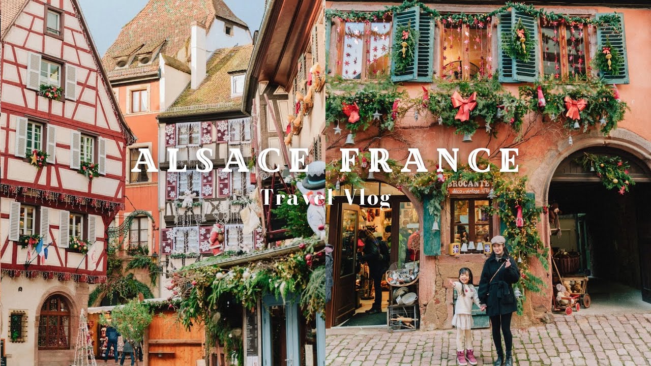 #164 Exploring real life Ghibli villages | Alsace best christmas markets 🎄
