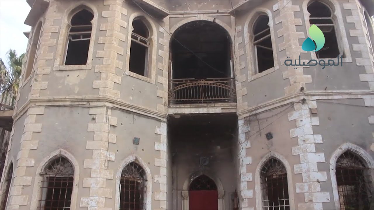 بيت الصابونجي في منطقة قصر المطران احد البيوت التراثية في الموصل يعاني غياب الجهود عن اعماره