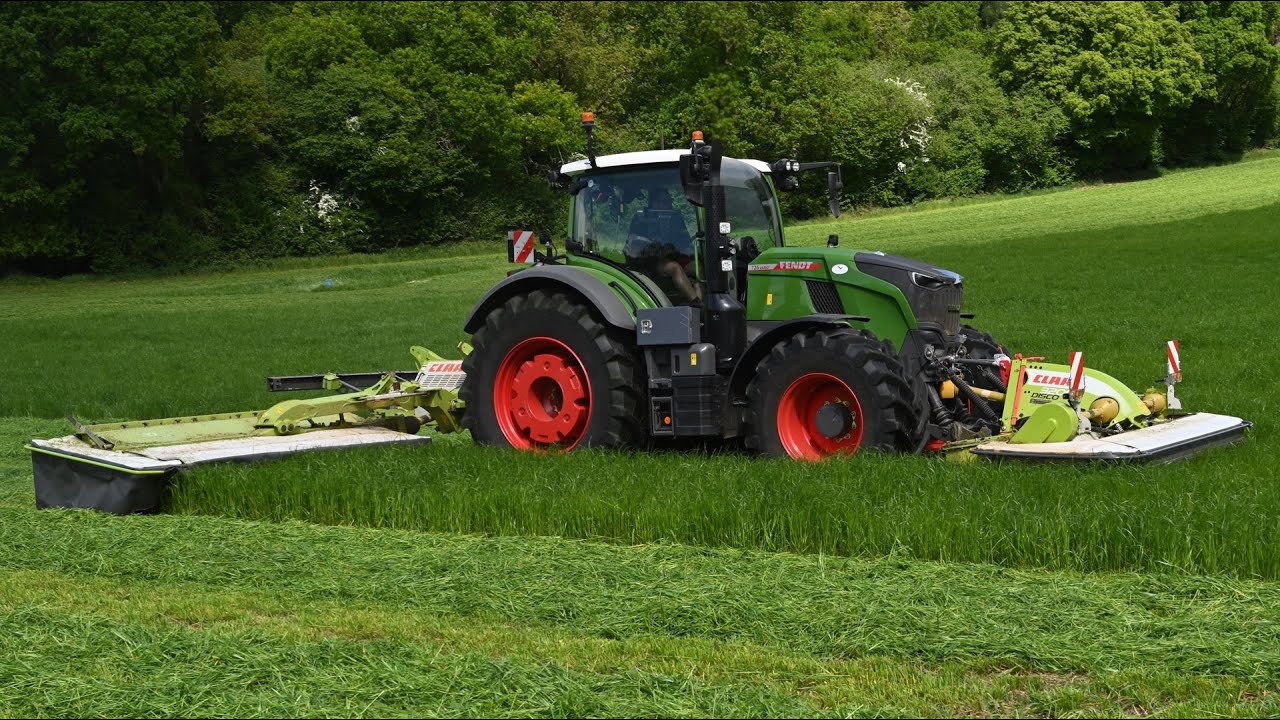 Silage 2025 - Mowing with Fendt 726 & Claas Triples