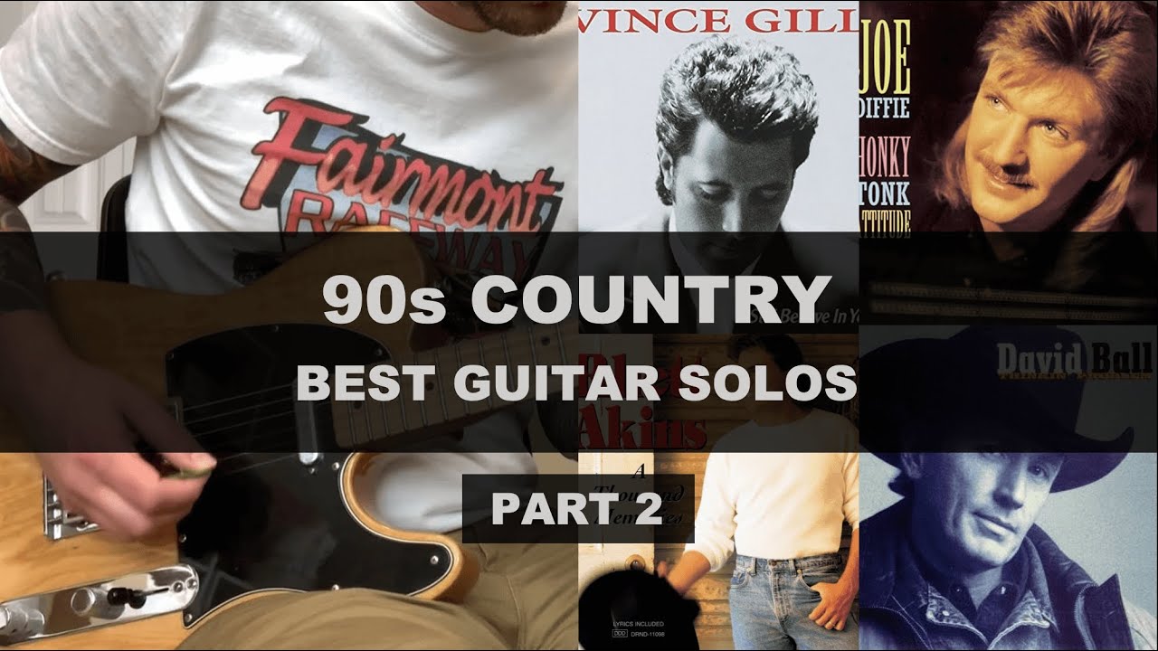 90's Country Guitar Solos - A Collection of the Best, Part 2/2 (cover)