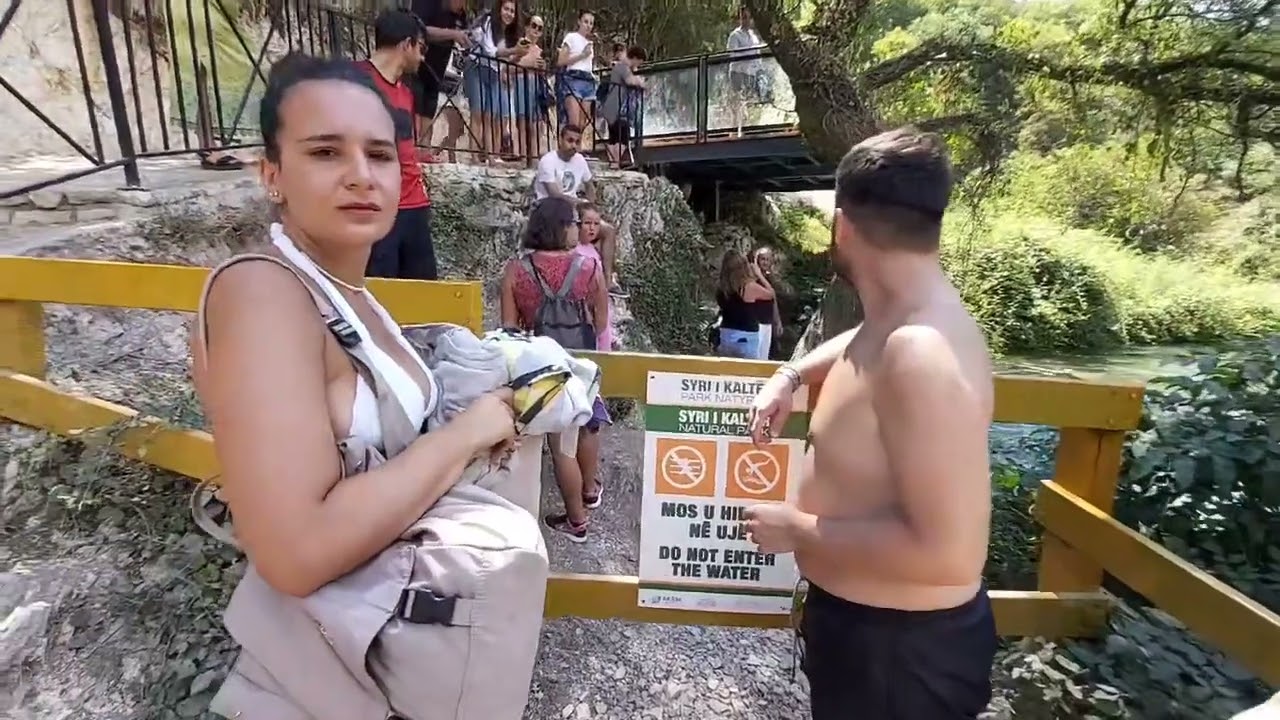 Syri i kalter: stop larjes ne ujin e bekuar dhe ne vendin e ndaluar! Video, Al-Ben Guide Kola