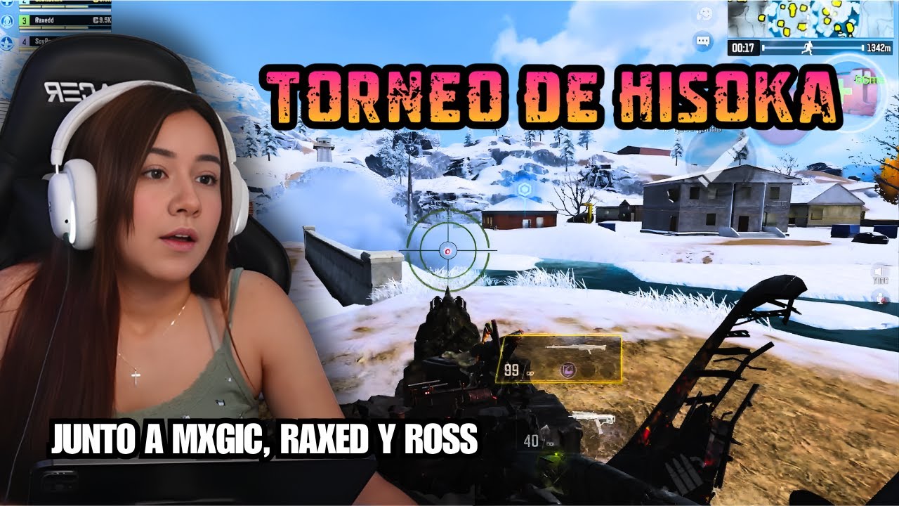 JENNI DEMOSTRANDO SU NIVEL JUNTO A MXGIC - TORNEO DE HISOKA - CALL OF DUTY MOBILE