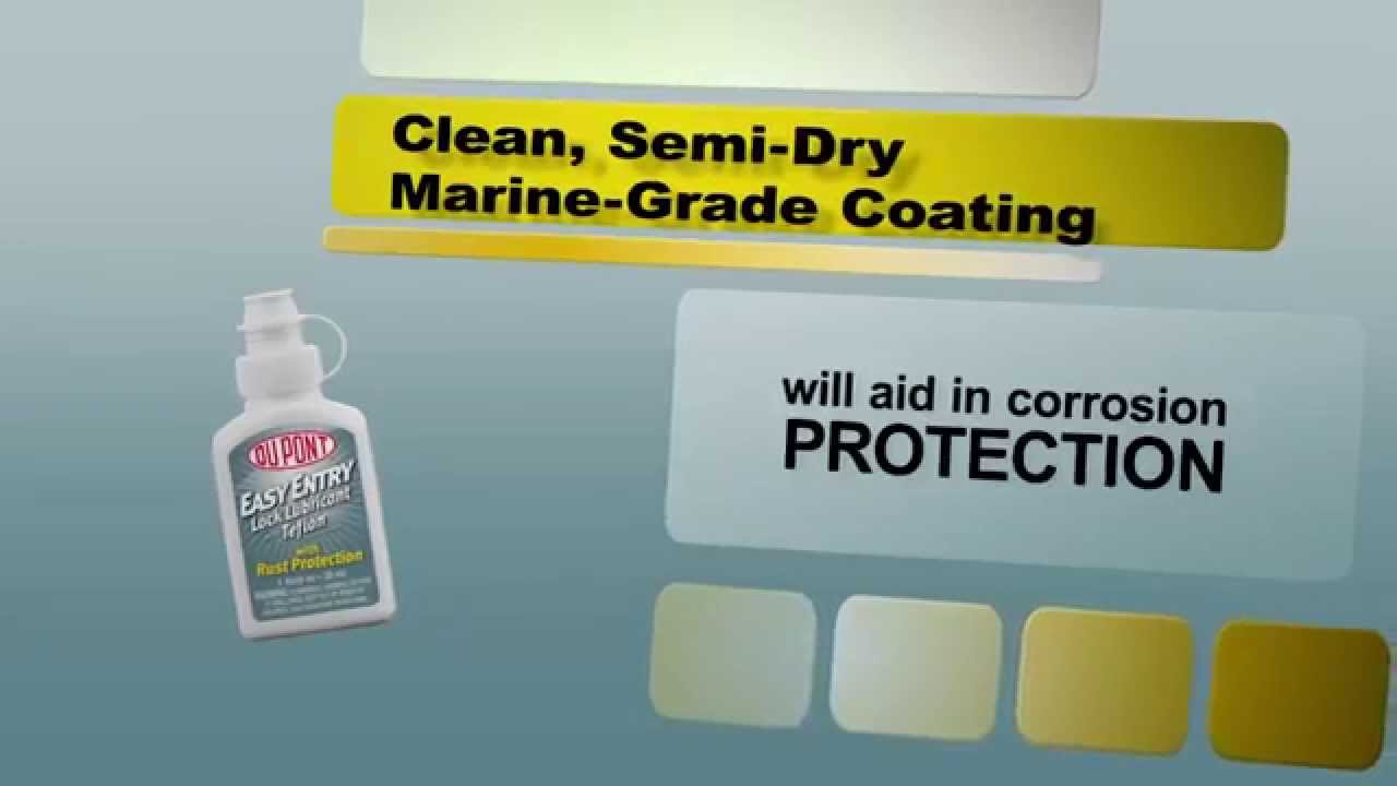 DuPont&reg; Easy Entry Lock Lubricant with Teflon&reg; Fluoropolymer