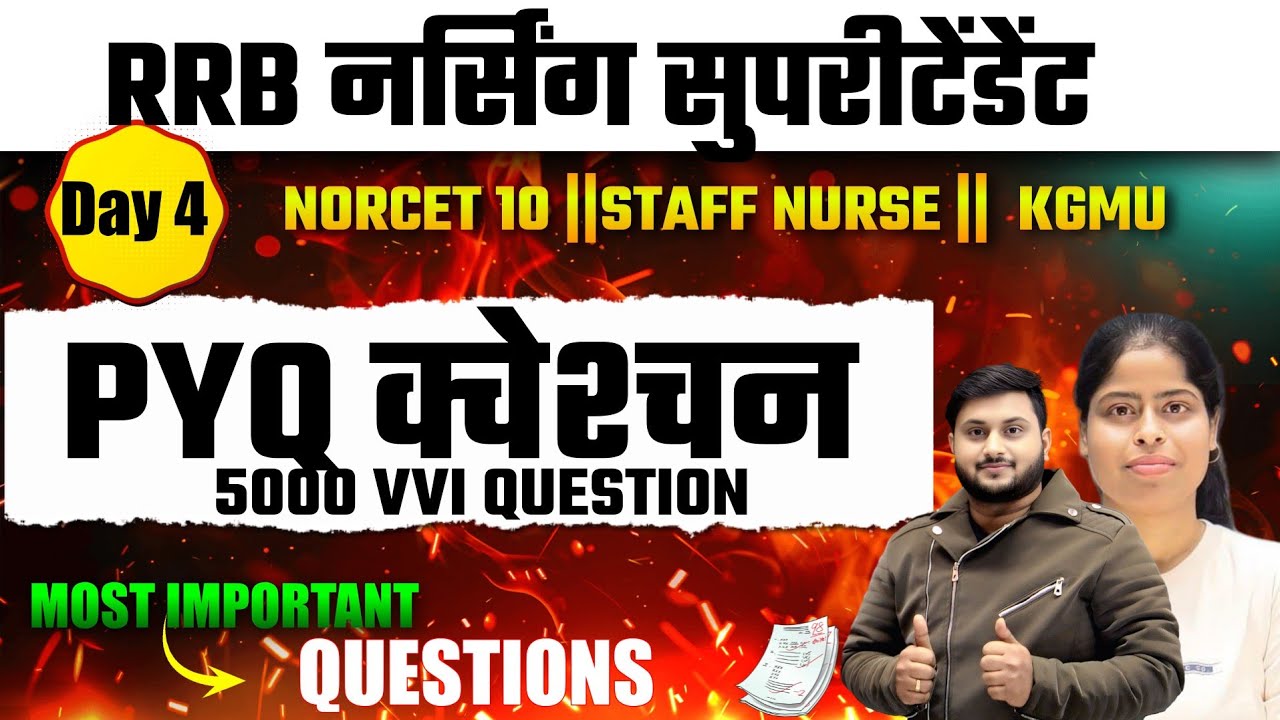 RRB Nursing Superintendent भर्ती 2026 | Notification कब आएगा? | Eligibility, Syllabus, Salary #4