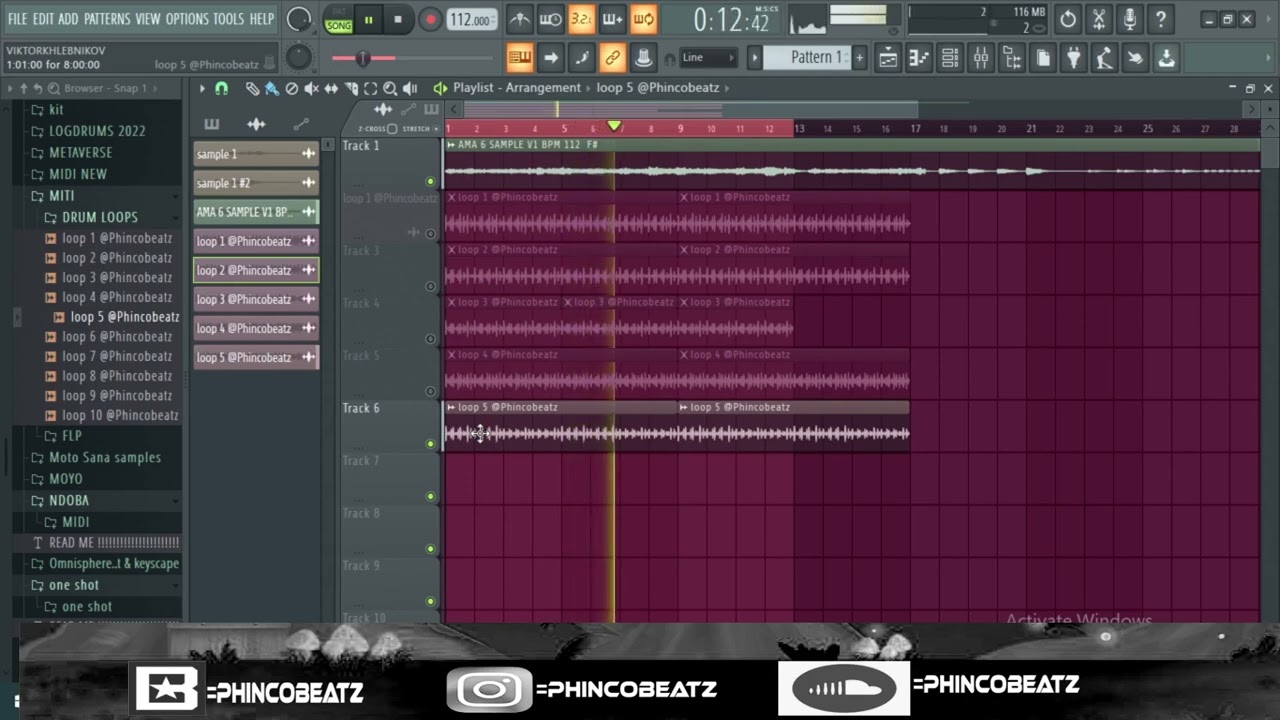Amapiano sample pack 2022/ (Kabza de small x Young Stunna)/Amapiano drum loops pack 2022