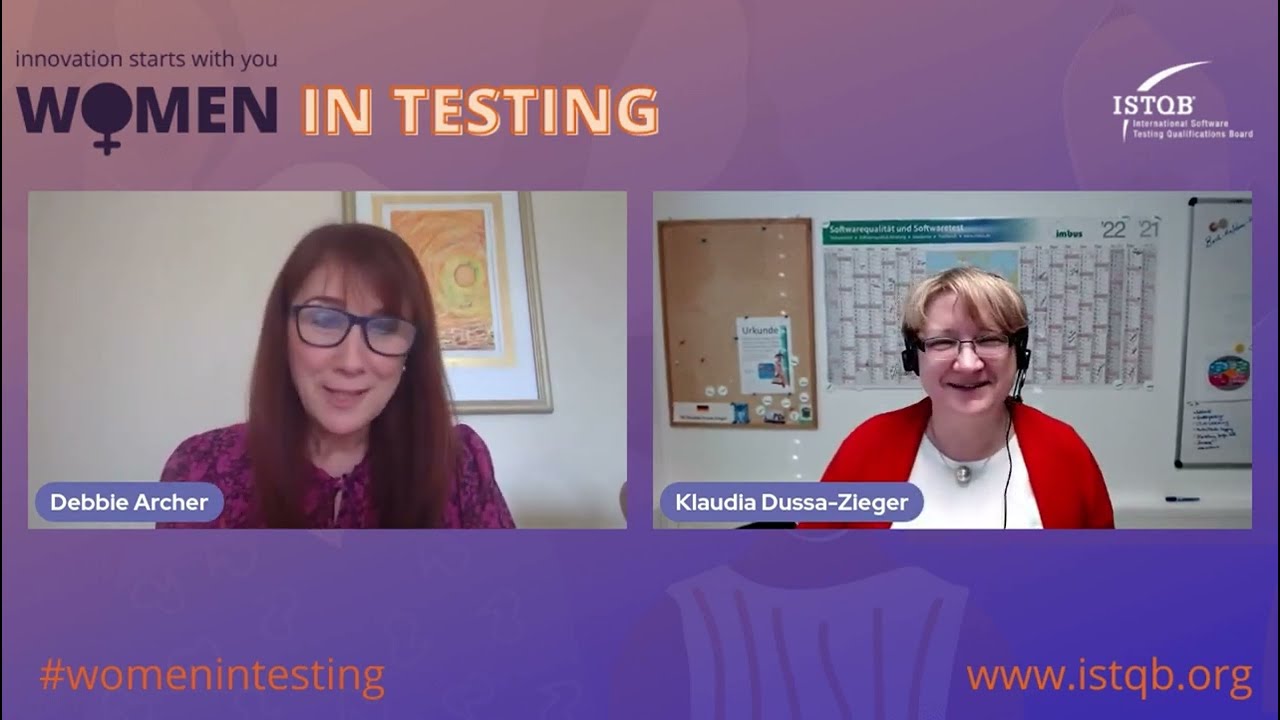 Women in Testing interview with Dr.Klaudia Dussa-Zieger