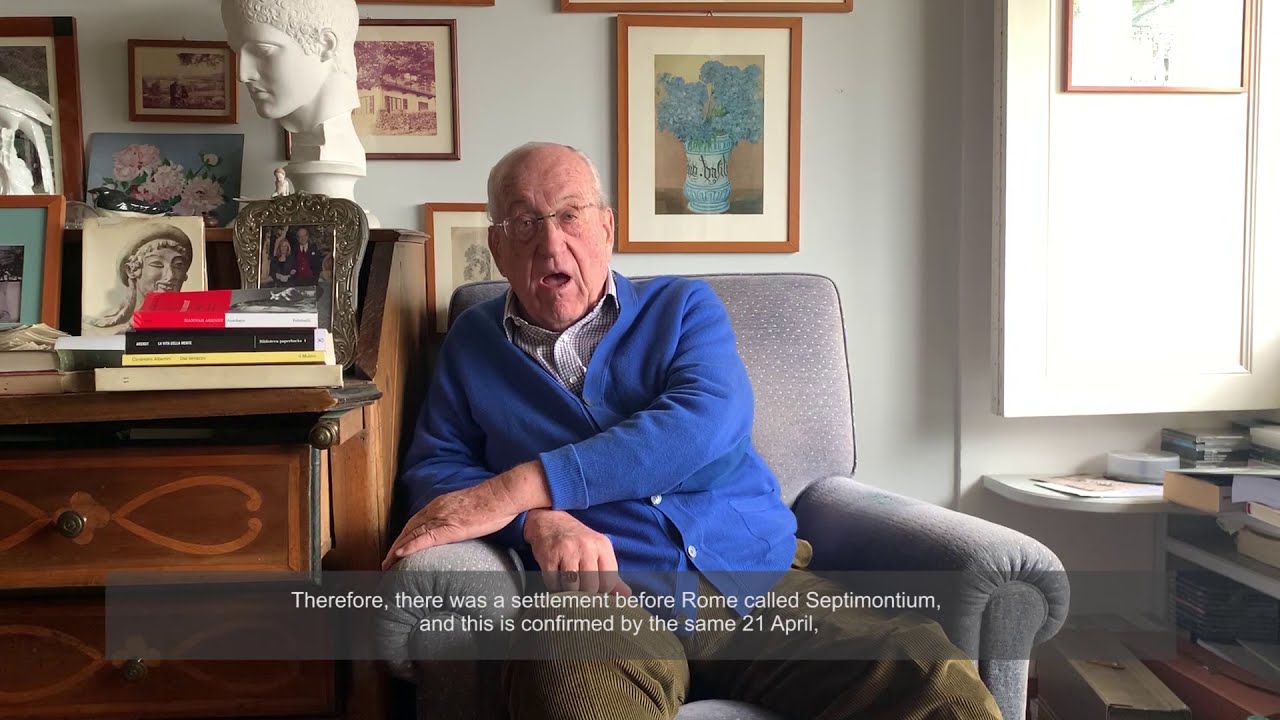 Lezioni di #Archeologia – Andrea Carandini e il Natale di Roma [ENG SUBS]
