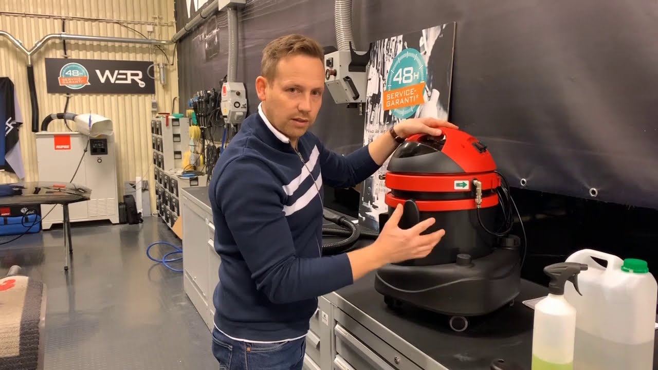 Elsea Estro110 Klädseltvätt uppackning, genomgång och test.