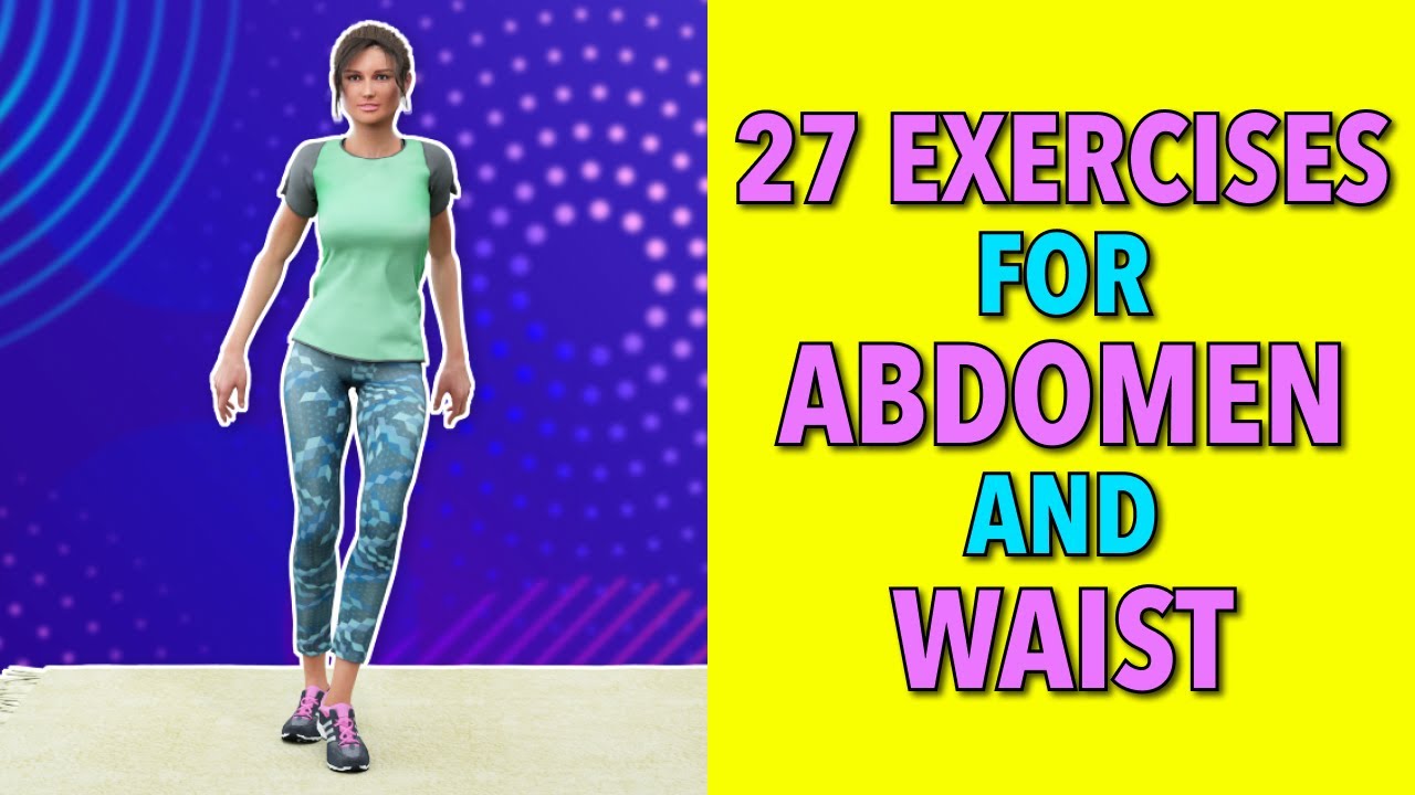 27 Walking Exercises For Abdomen And Waist: At-Home Walks
