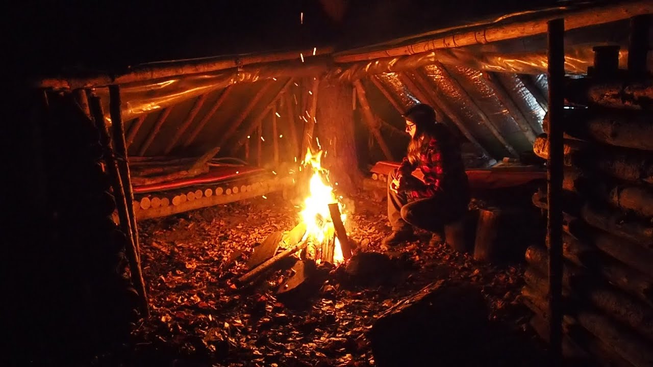 Solo Overnight - Alone in the dark forest