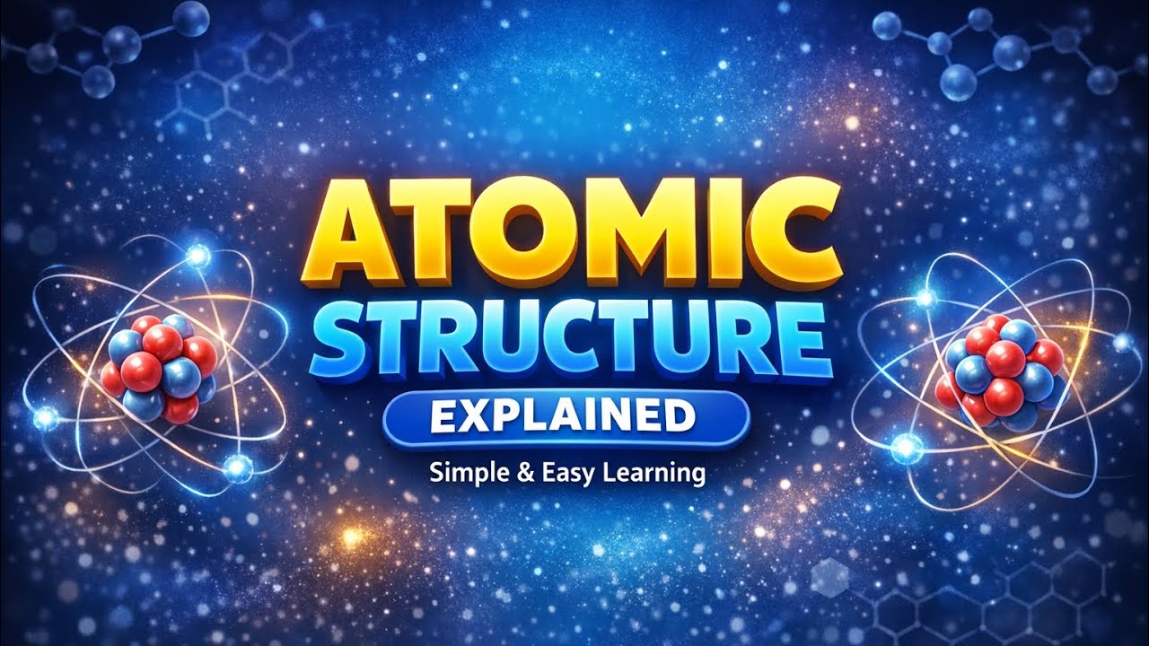 Atomic Structure (Lecture-1) by Shruti Suman