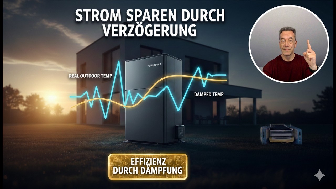Wärmepumpen-Geheimnis Dämpfung: Wie Trägheit massiv Strom spart!