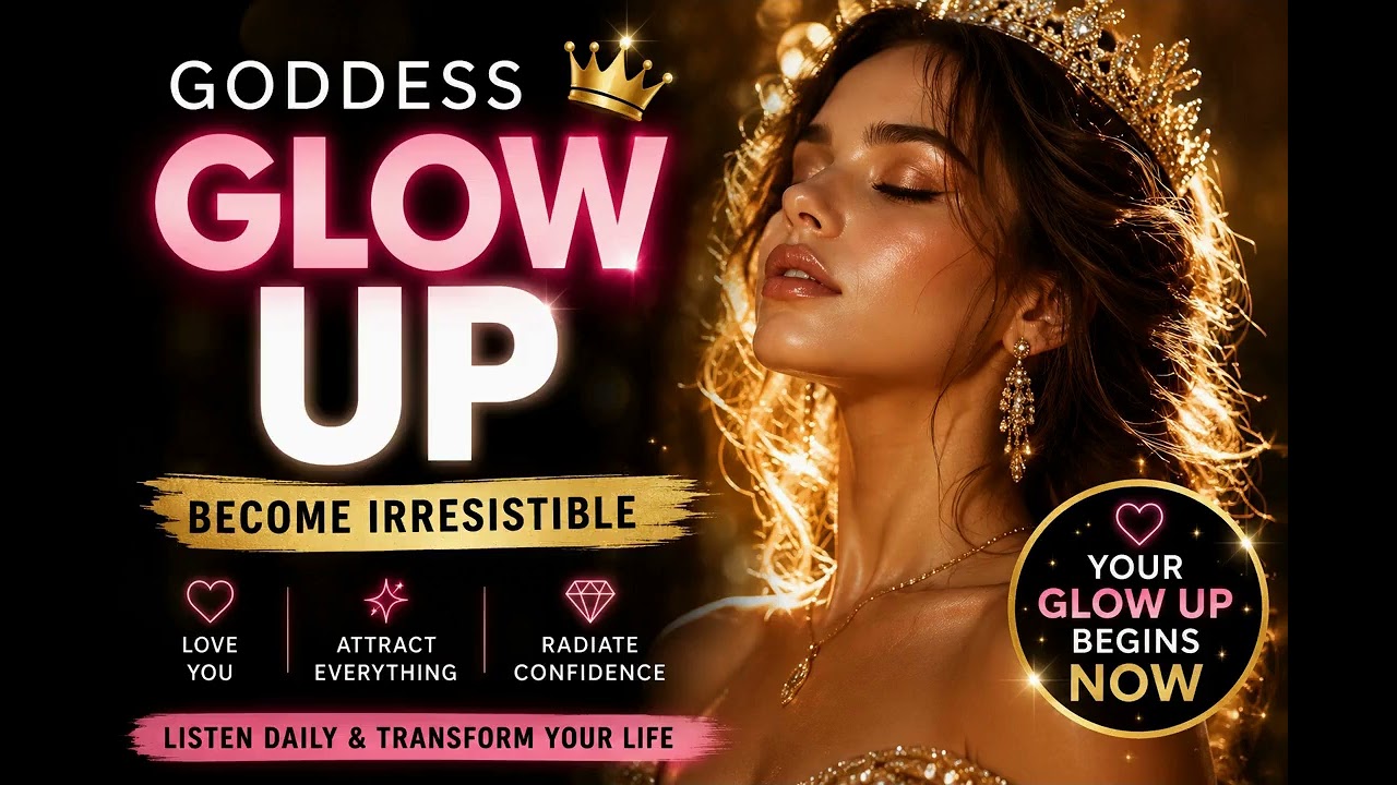 GODDESS GLOW UP ✨ become magnetic, beautiful & unforgettable | powerful affirmations