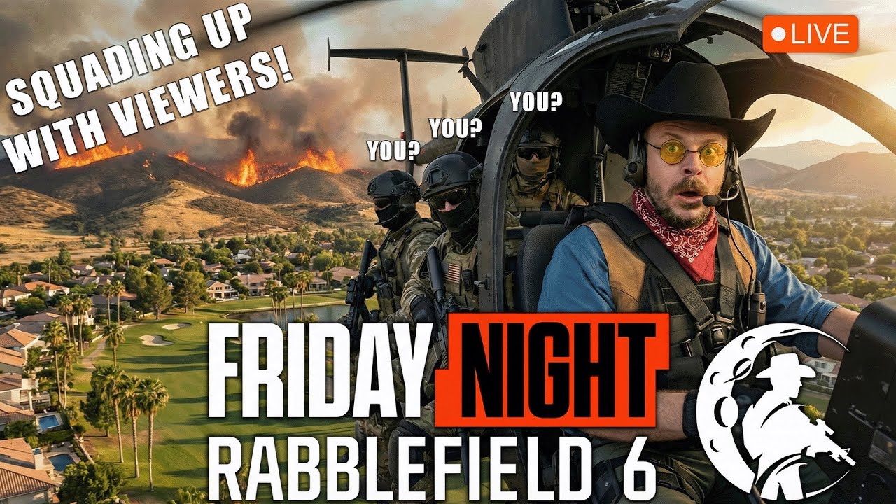 Friday Night RabbleField | Squading Up with Viewers