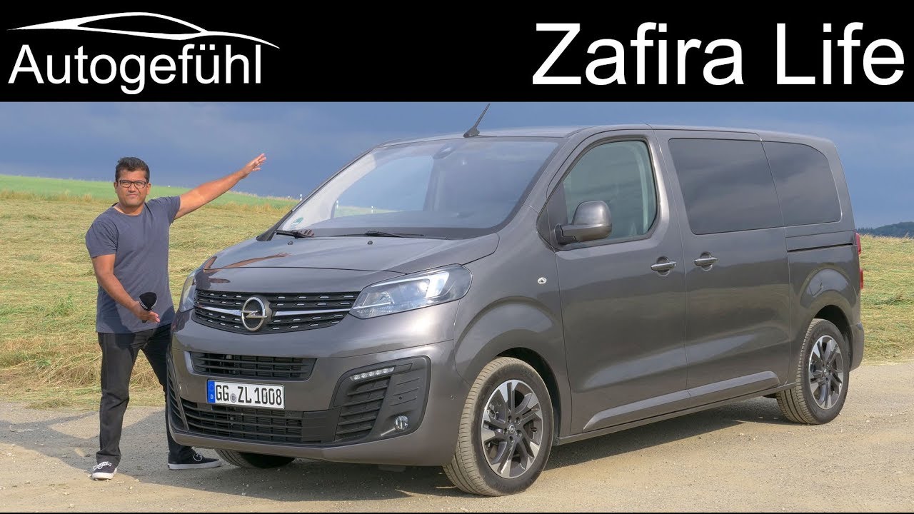 All-new Opel Zafira Life FULL REVIEW Vauxhall Vivaro - budget alternative to the VW Multivan?