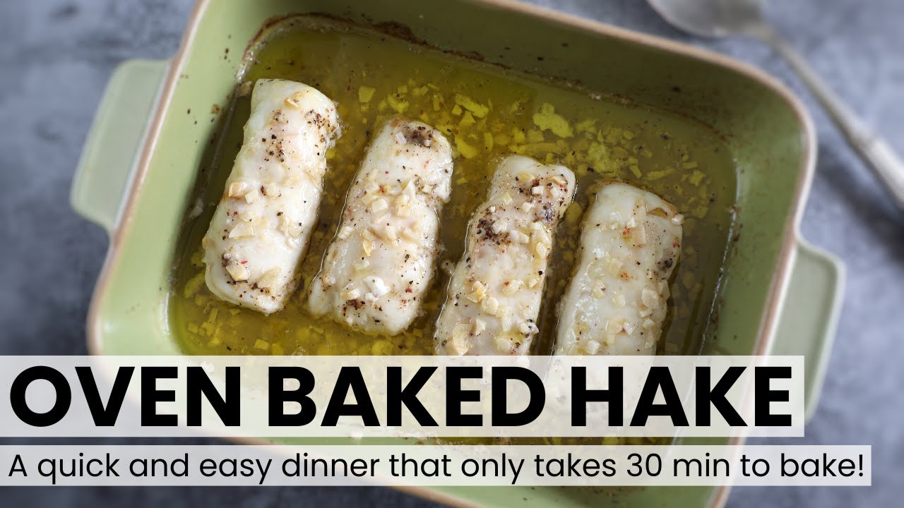 Oven Baked Hake Recipe | Food From Portugal