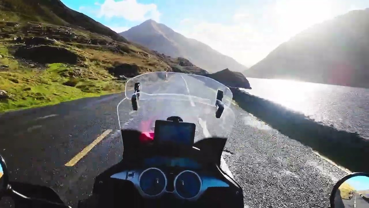 Drive through a beautiful place. Hidden Valley Ireland.