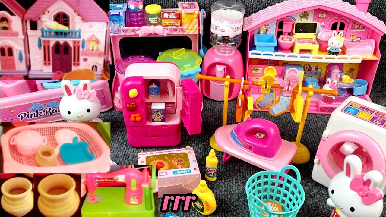 10 Minutes Satisfying with Unboxing Micky Mouse House Slide Play Set Review Toys 
