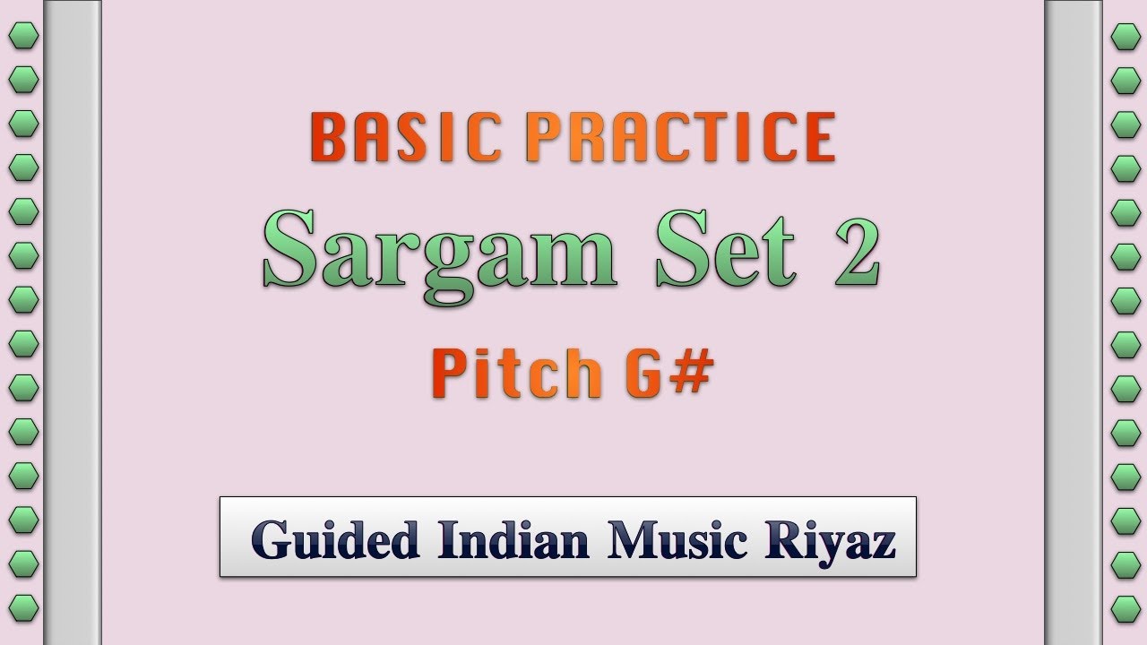 Basic Sargam Practice | Set 2 in G# Scale | Urmi Battu