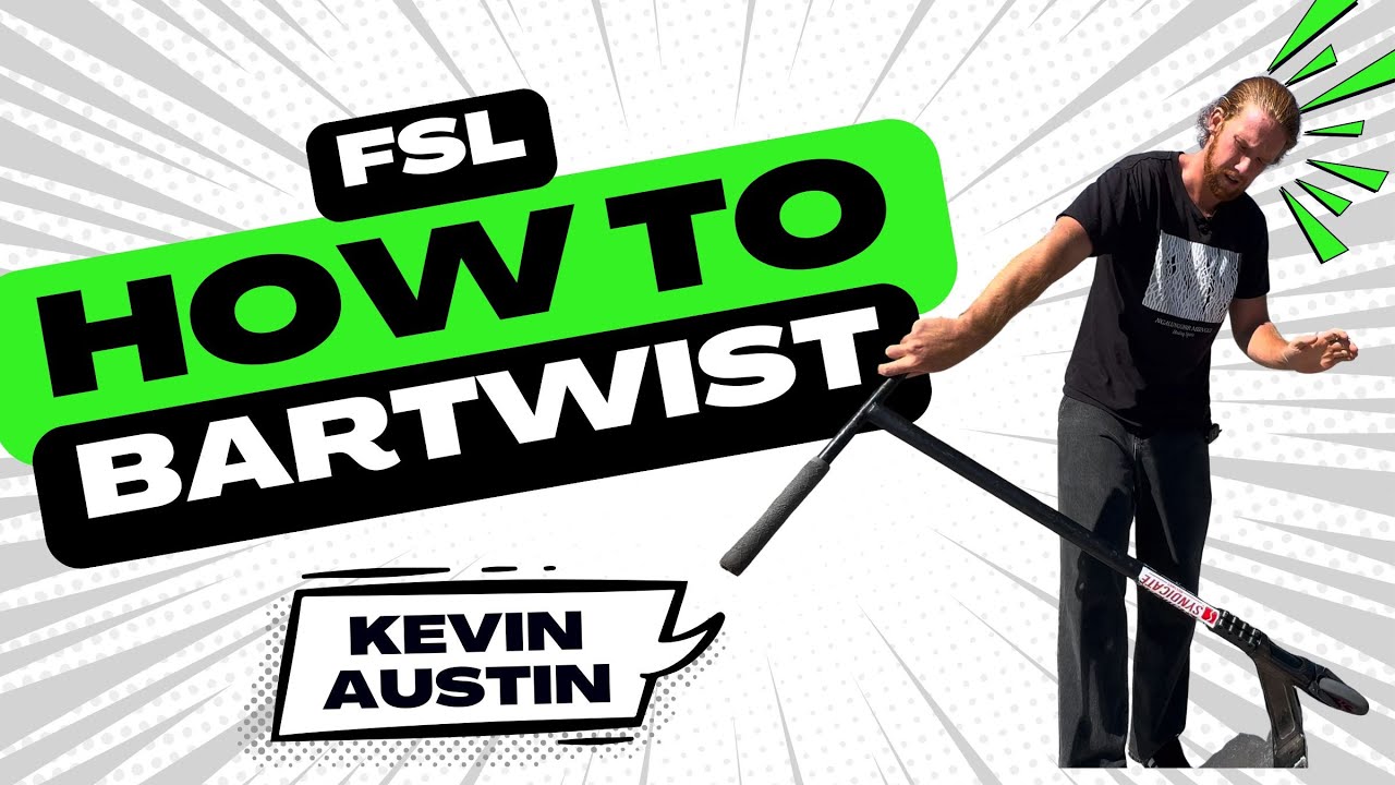How to Bartwist a Scooter (Pro Tutorial with Kevin Austin!)