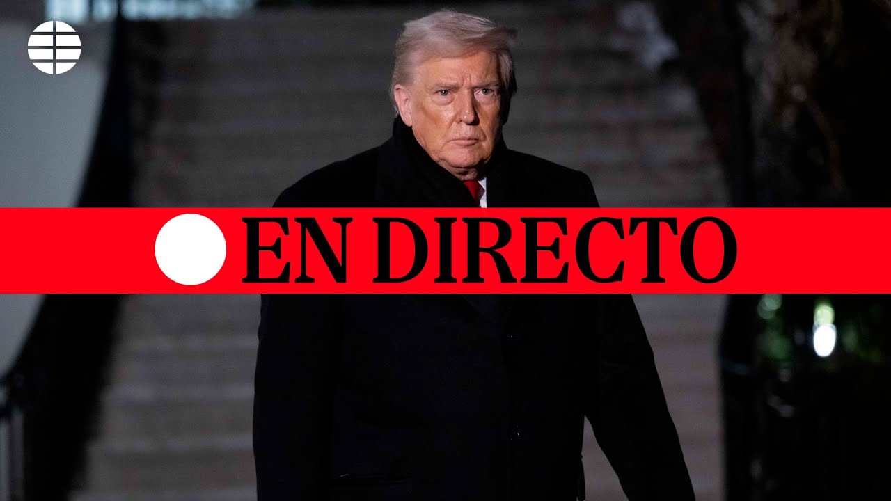 🔴 DIRECTO | Trump llega a Suiza e interviene en el Foro de Davos