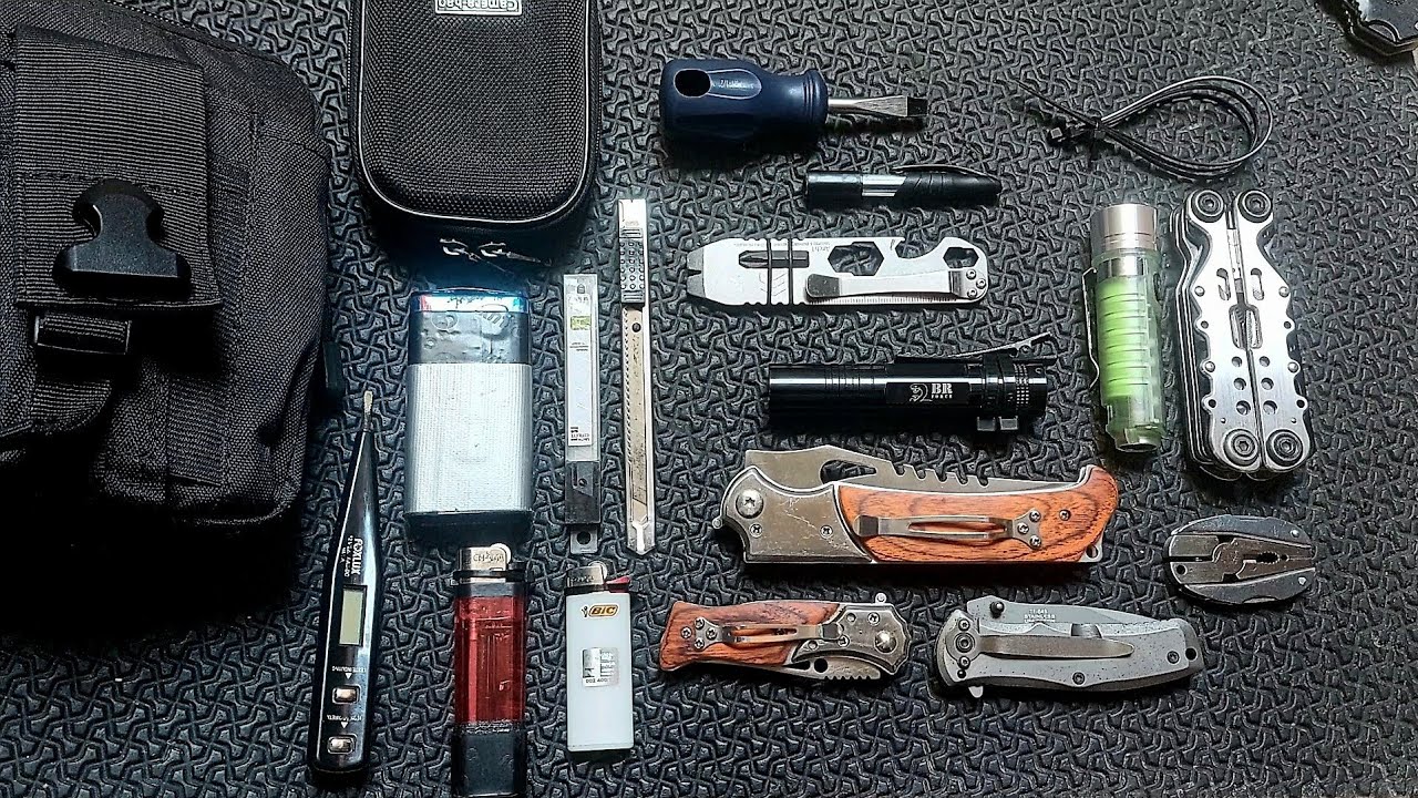 COMO MONTAR O SEU EDC? #edc #canivete #edcorganizer #kit 