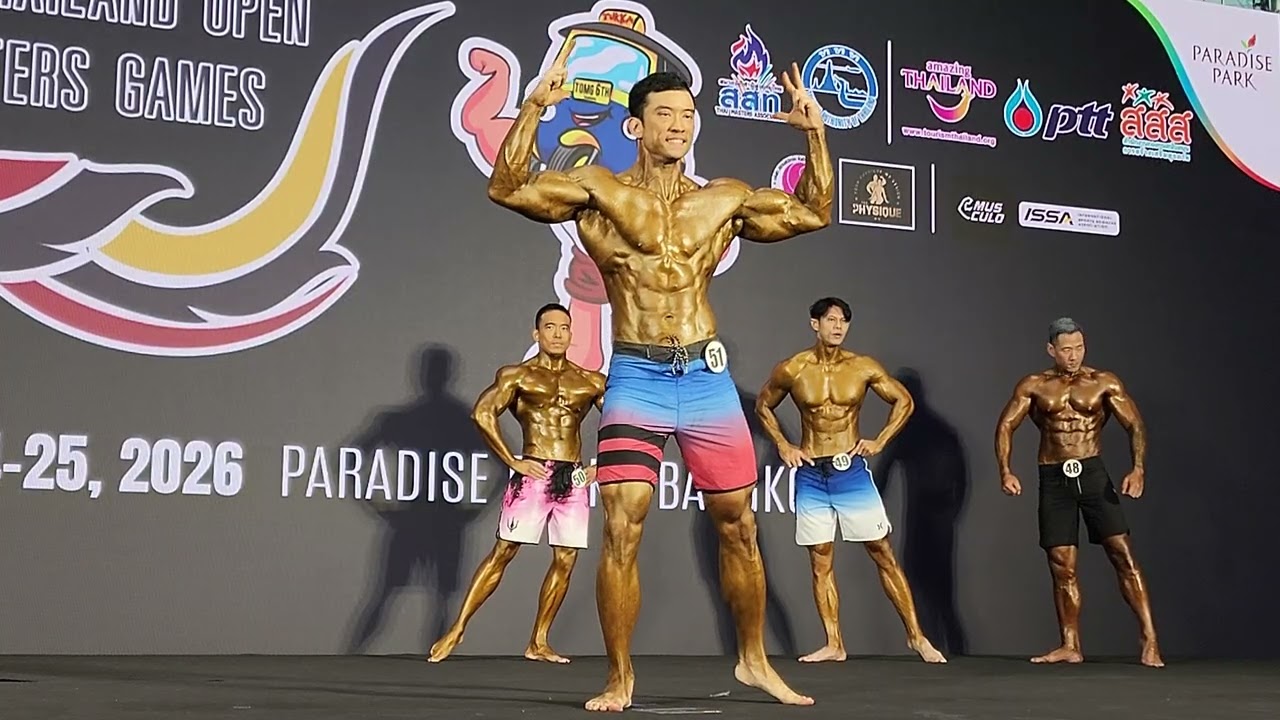6th Thailand Open Masters Games 2026  MSP 36 - 45Y