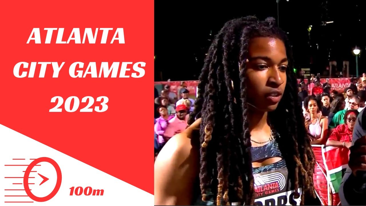 Atlanta City Games 2023 - 100m / F