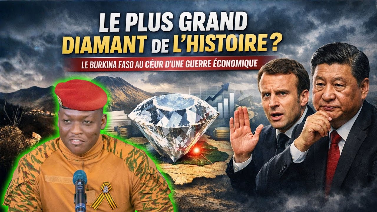 BurkinaFaso: Ibrahim Traoré contrôle-t-il la découverte du plus grand gisement de diamants au monde?
