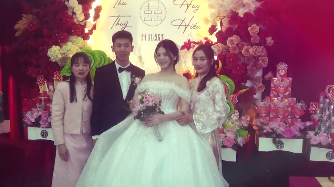 Ngày cháu Thủy nhà ta đi lấy chồng.