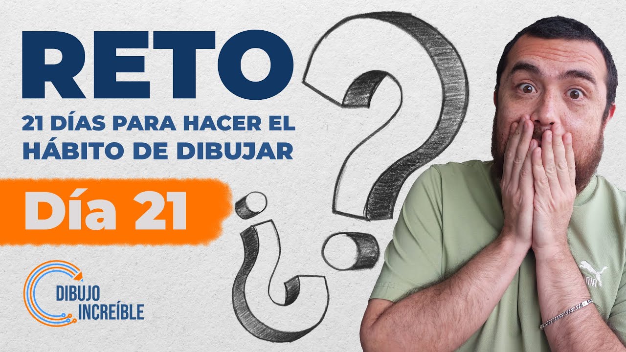 Día 21 | Reto de 21 Días para Crear el Hábito de Dibujar | Ejercicio + Dibujo