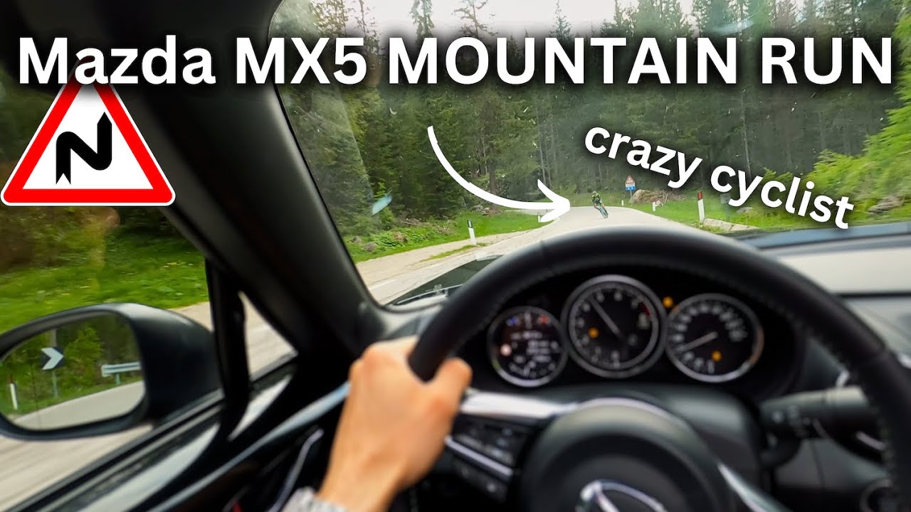 Mazda MX5 G184 | POV RUN on 🇮🇹PASSO GIAU + Drift | 4K