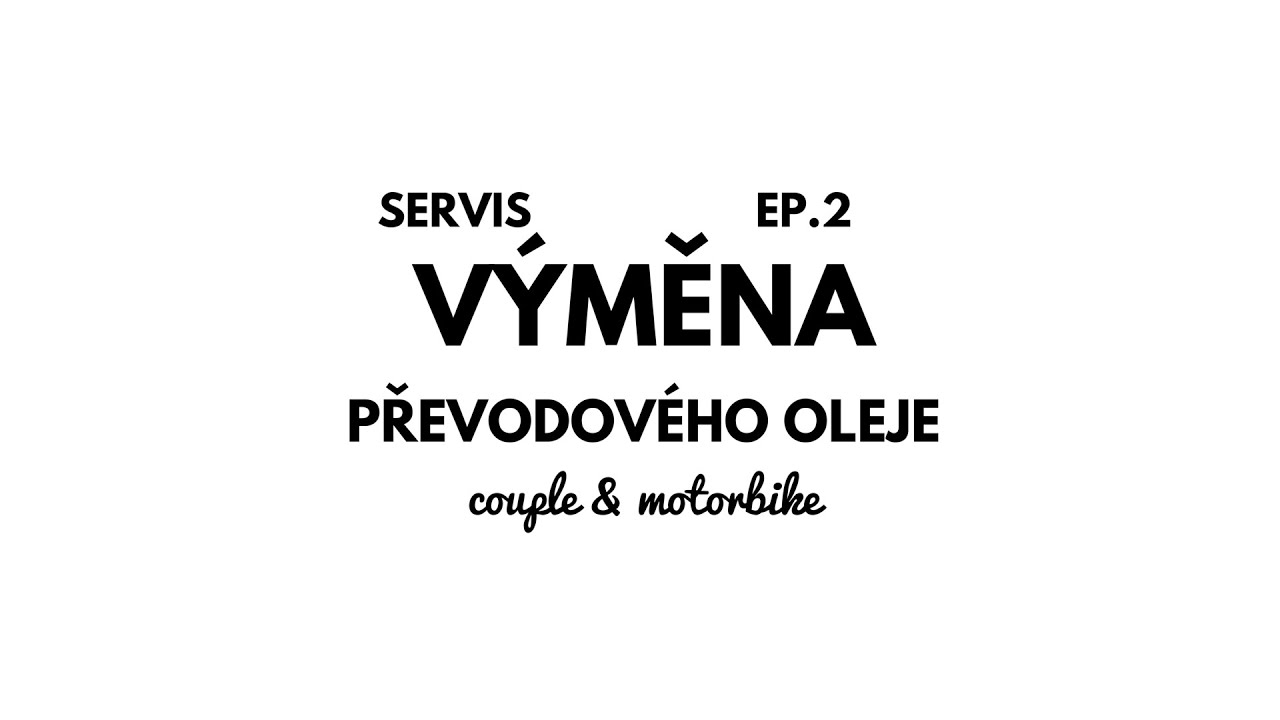 Výměna převodového oleje Honda PCX 125/150 | gear oil change | Couple & Motorbike