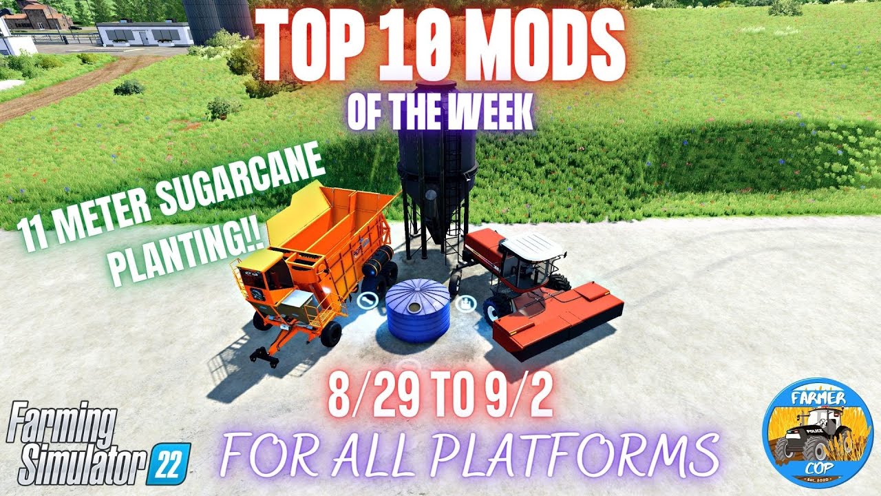 TOP 10 MODS OF THE WEEK - Farming Simulator 22