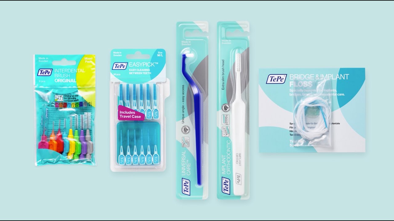 TePe Implant Care Kit - developed in collaboration with dental implant specialists