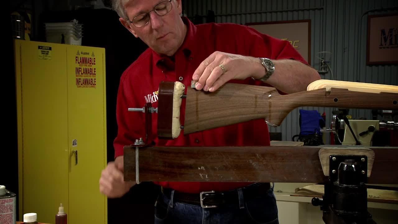 How to Sand In the Finish on a Rifle Stock Presented by Larry Potterfield | MidwayUSA Gunsmithing