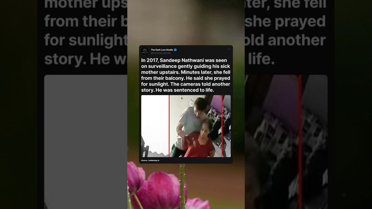 The Son Who Walked His Mother to Her Death
