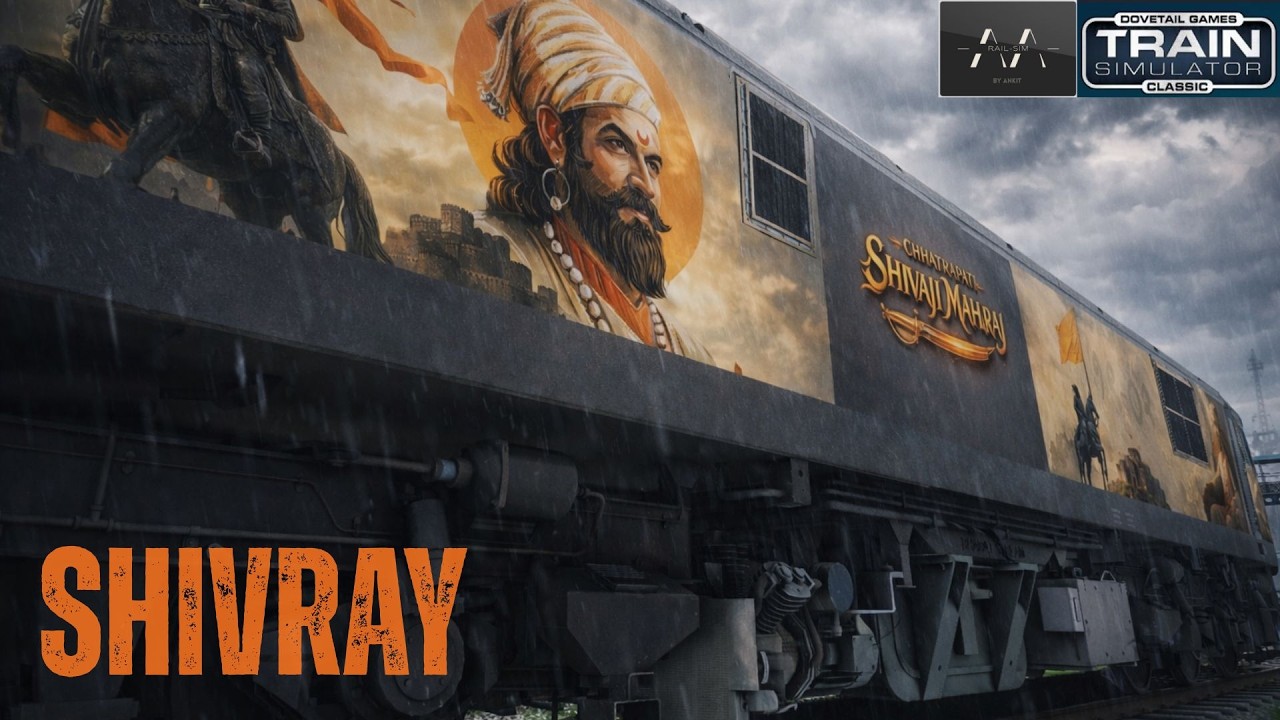 CHHATRAPATI SHIVAJI MAHARAJ JAYANTI SPECIAL TRAIN JOURNEY | Railworks TS #indianrailways