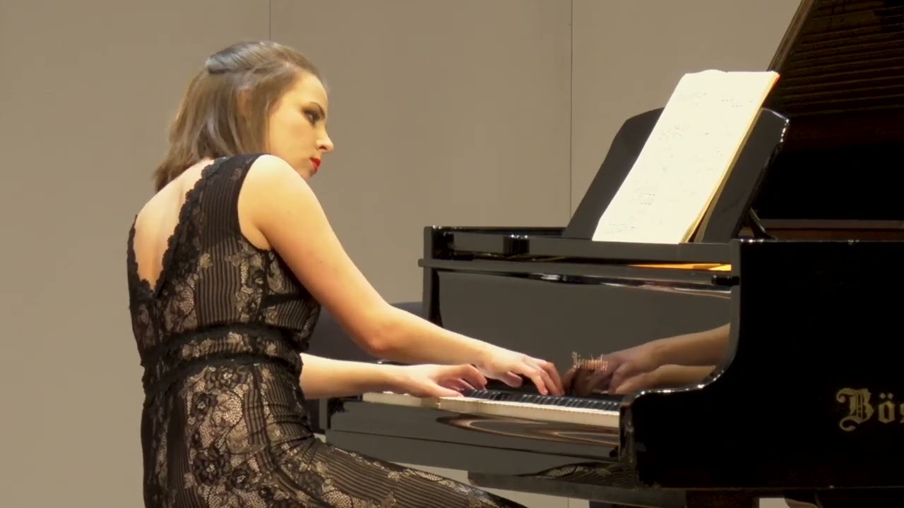 Johannes Brahms, Clarinet Sonata first mvm, Nadia Sofokleous, clarinet, Mara Gherasim, Piano