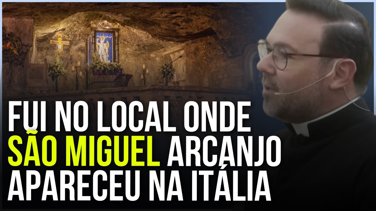 FUI NO MONTE GARGANO E OLHA O QUE EU PRESENCIEI | PADRE MÁRCIO ALMEIDA