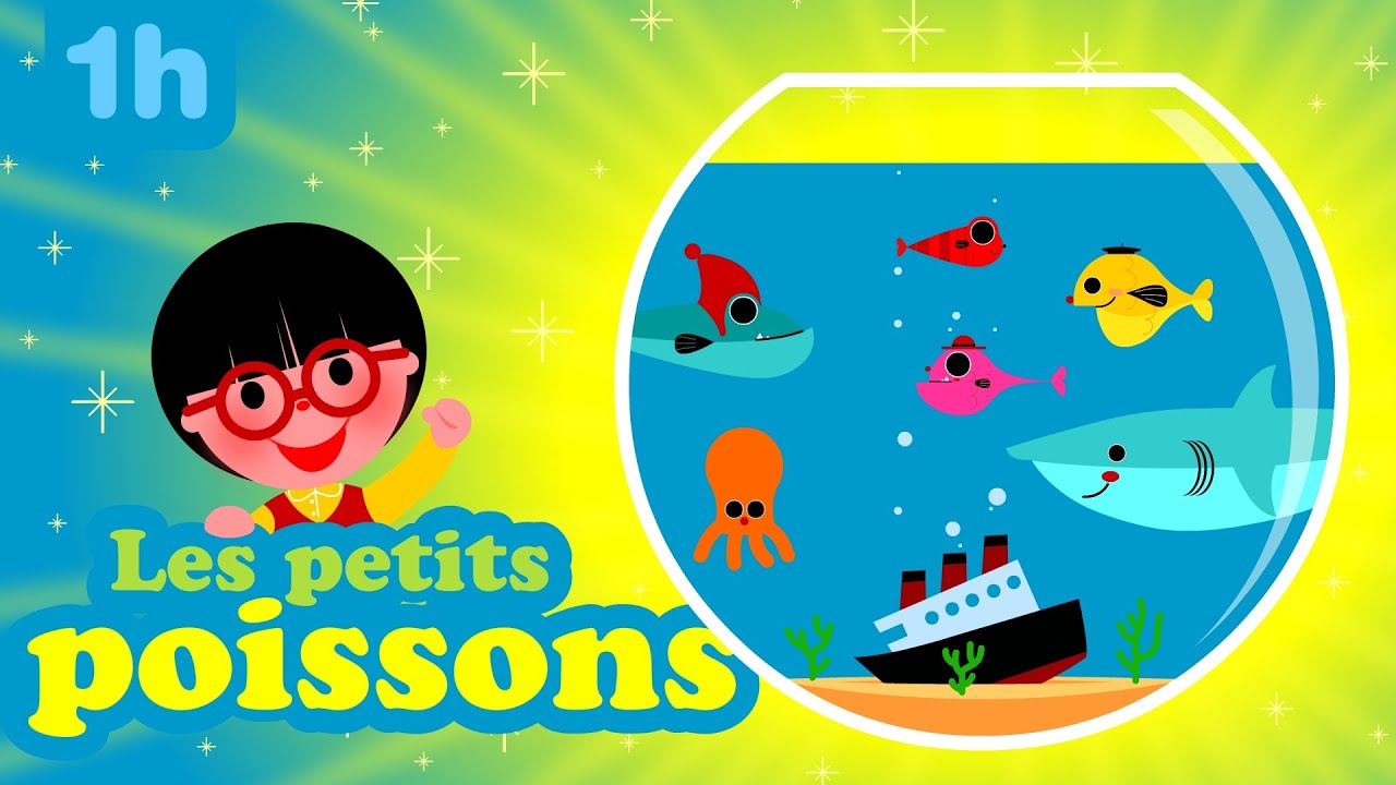 Les petits poissons dans l'eau 🐟 et une heure de ptite berceuse pour bébé